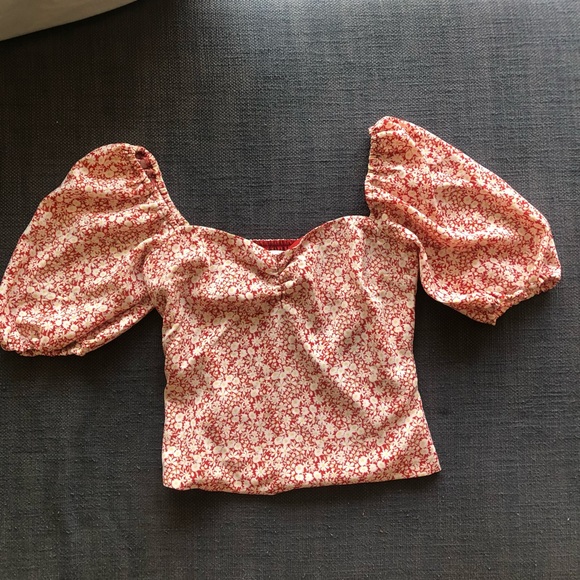 A&F smocked crop top XS - Picture 2 of 4